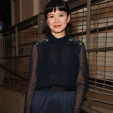 Katie Leung attends the press night after party for "The Comeuppance" at The Almeida Theatre on April 12, 2024 in London, England.