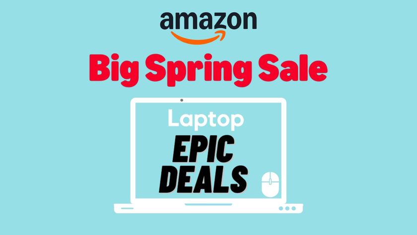 amazon big spring sale text against blue background