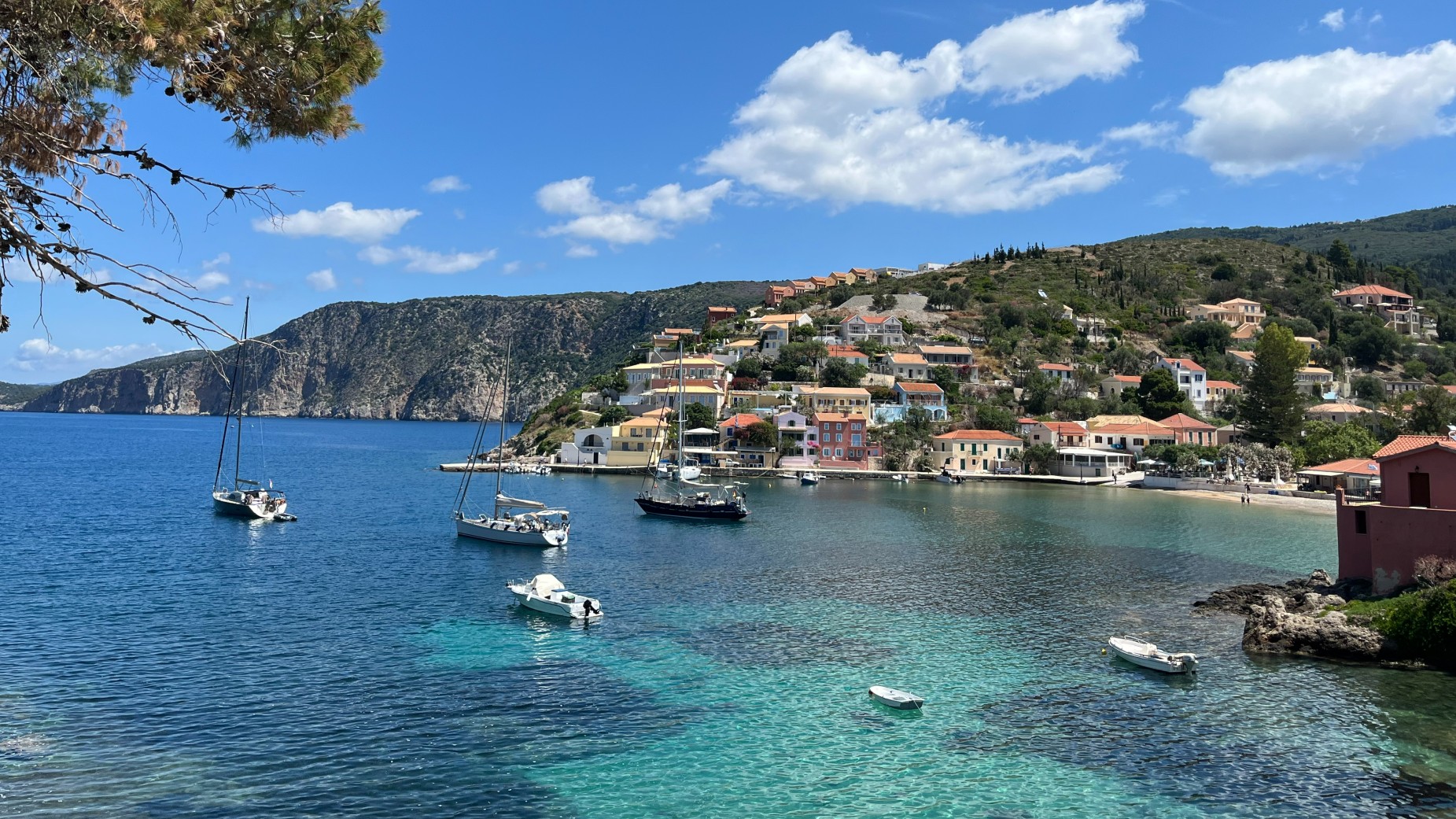 The village of Assos