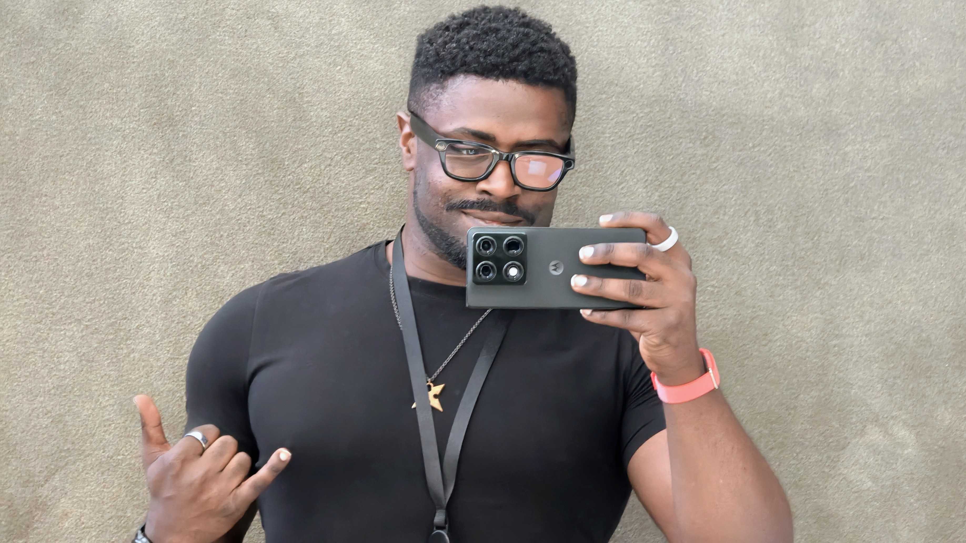 Wearing Google Android XR prototypes