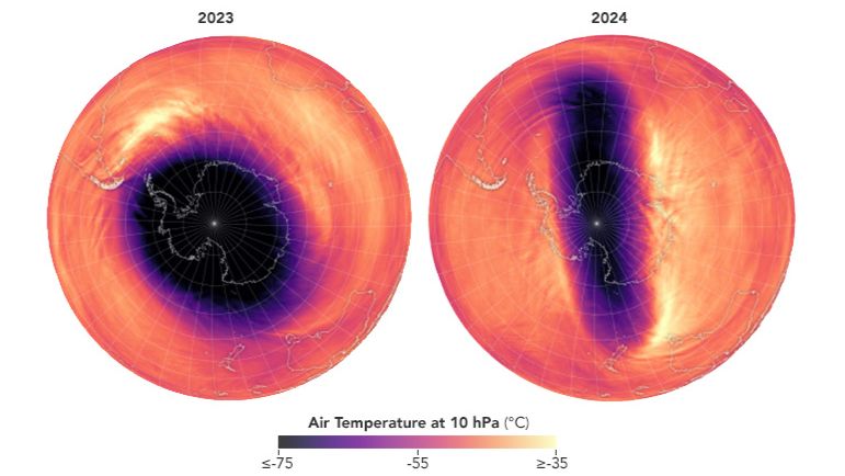 El calor «sorprendente» sobre la Antártida se observa por primera vez desde que se tiene registro