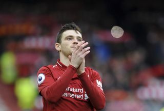 Andy Robertson helped Liverpool to victory over Tottenham in the Premier League