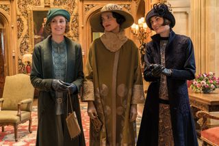 Edith, Cora, Mary in the Downton Abbey film