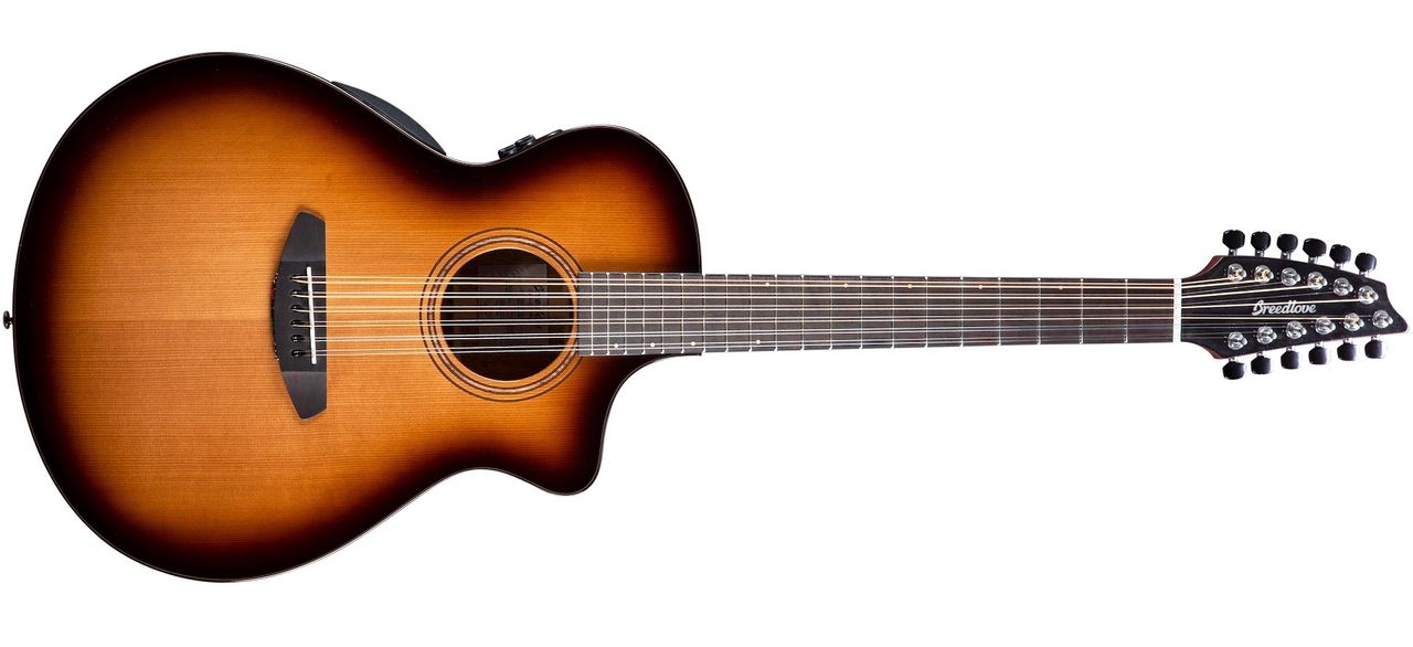 Breedlove's Solo Pro Series Concert Edgeburst 12 String CE guitar