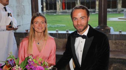 Alizee Thevenet and James Middleton attend Queen Elizabeth&#039;s Platinum Jubilee gala