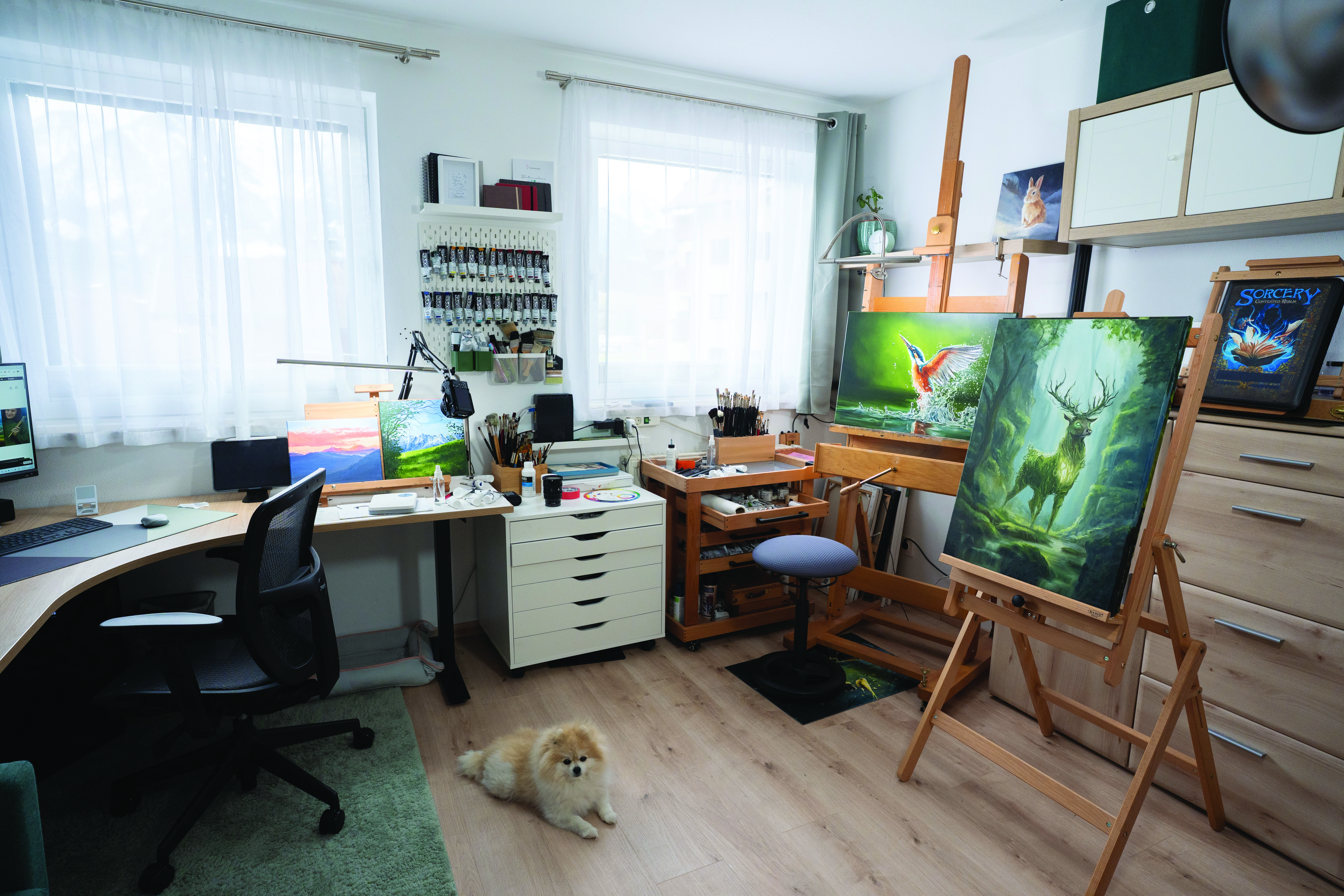 Arjona Art's studio