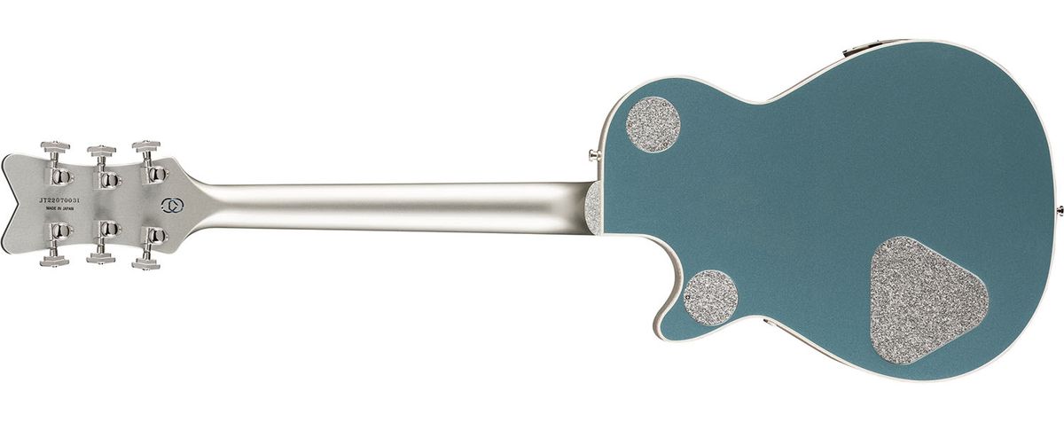 Gretsch G6134T-140 LTD 140th Double Platinum Penguin w/Bigsby in Two-Tone Stone Platinum over Pure Platinum