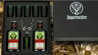 ​Jagermeister stag's head mini pack