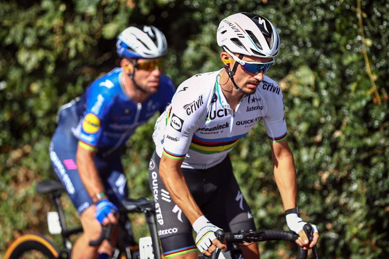 Tour of Britain 2021 - 17th Edition - 4th stage Aberaeron - Great Orme - Llandudno 210 km - 08/09/2021 - Julian Alaphilippe (FRA - Deceuninck - Quick-Step) - photo Alex Whitehead/SWPix/CV/BettiniPhoto&Acirc;&copy;2021