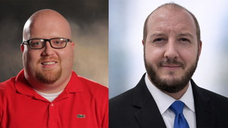 Scott Vince (left) and Chris Abbott