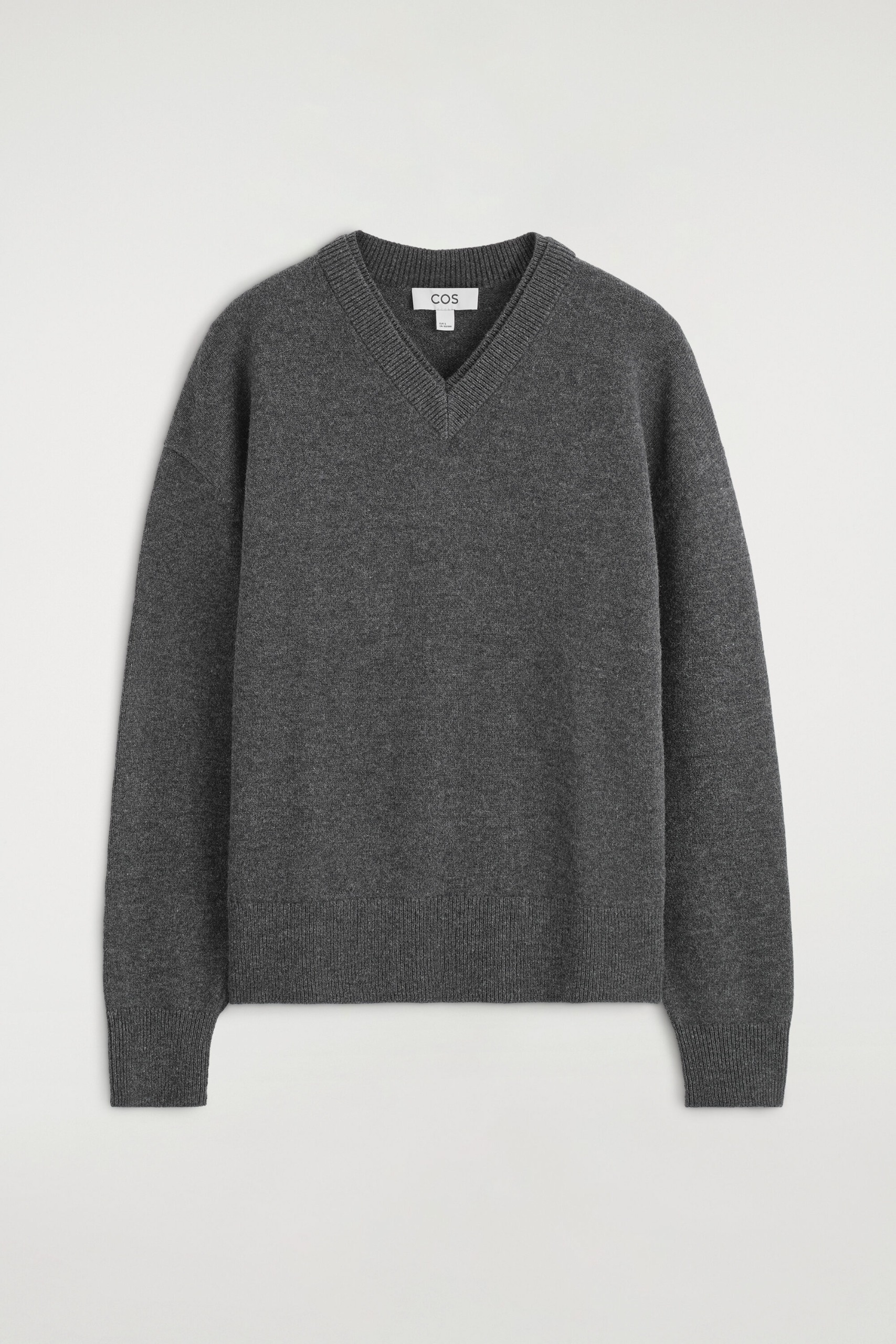 Merino Wool Layered V-Neck Sweater