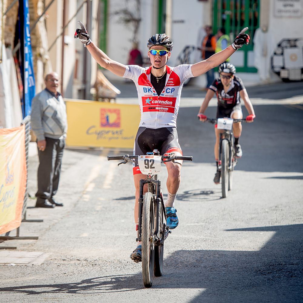 Mathieu van der Poel takes his first mtb win