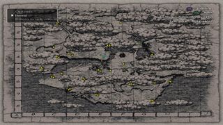 Shadow of the Colossus fruit map