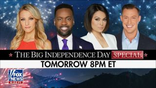 Fox News The Big Independence Day Special promo image