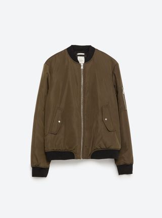 Nylon Bomber Jacket, £29.99, Zara