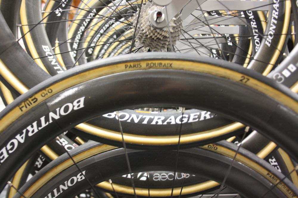 The Paris-Roubaix wheels are ready for action
