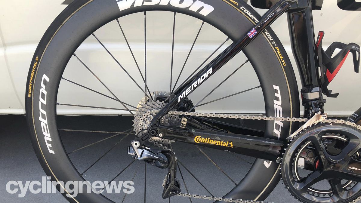 Mark Cavendish's Merida Reacto