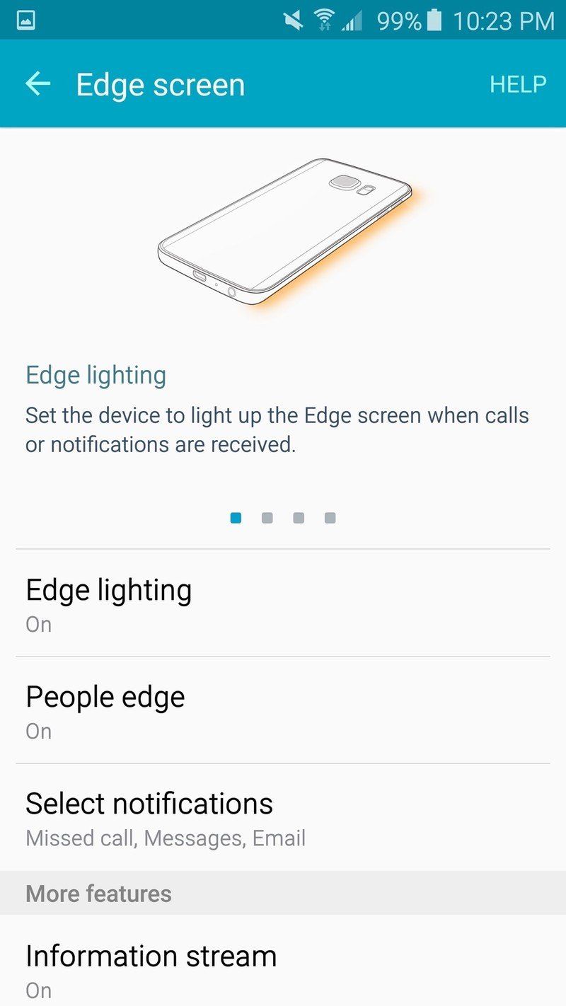 Samsung Galaxy S6 edge software