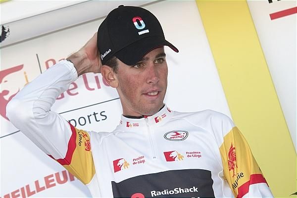Mountains classification leader Laurent Didier (RadioShack-Nissan)