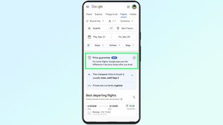 how to use google flights cheapest flights tool