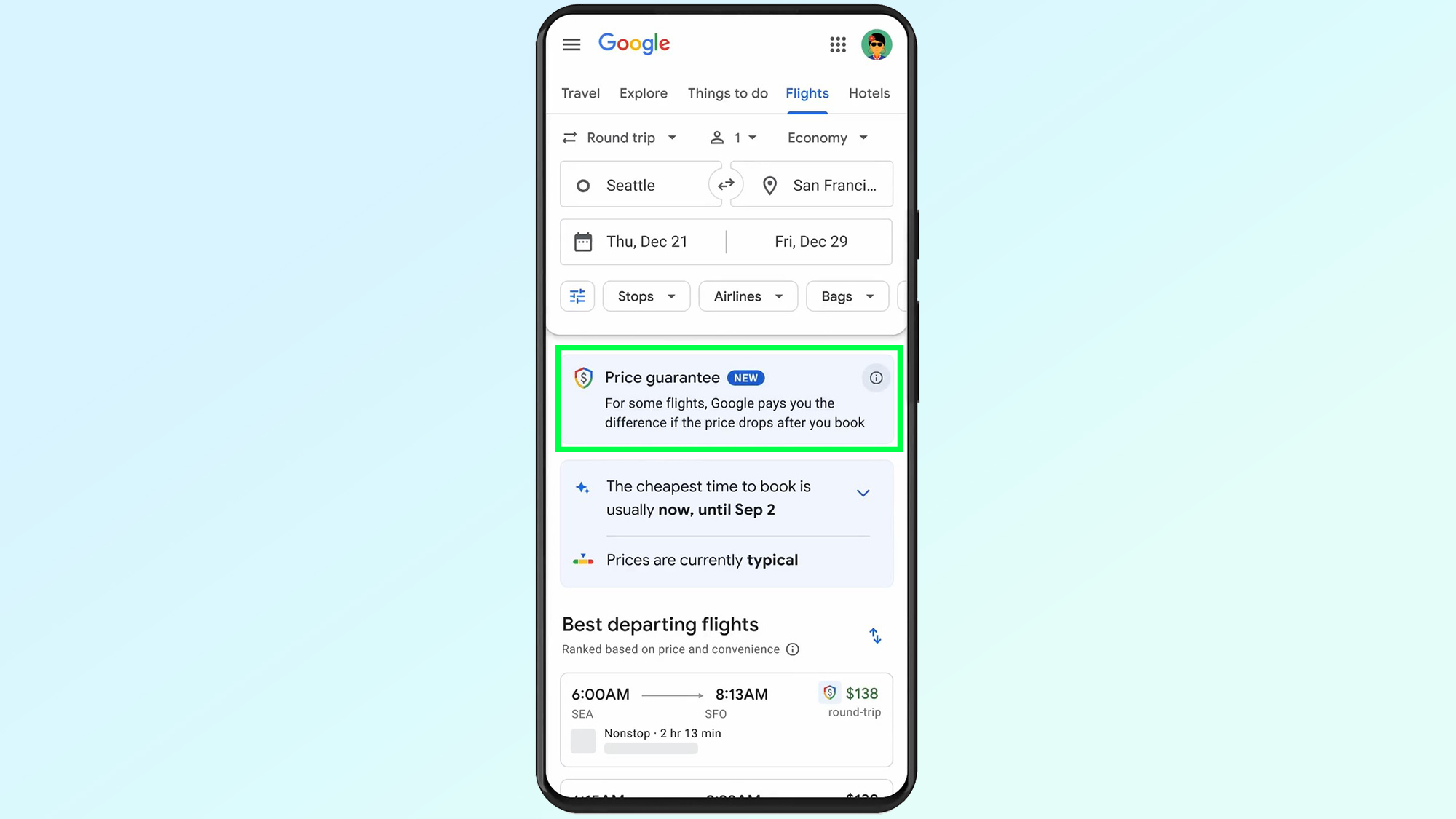как использовать инструмент Google Flights для самых дешевых рейсов