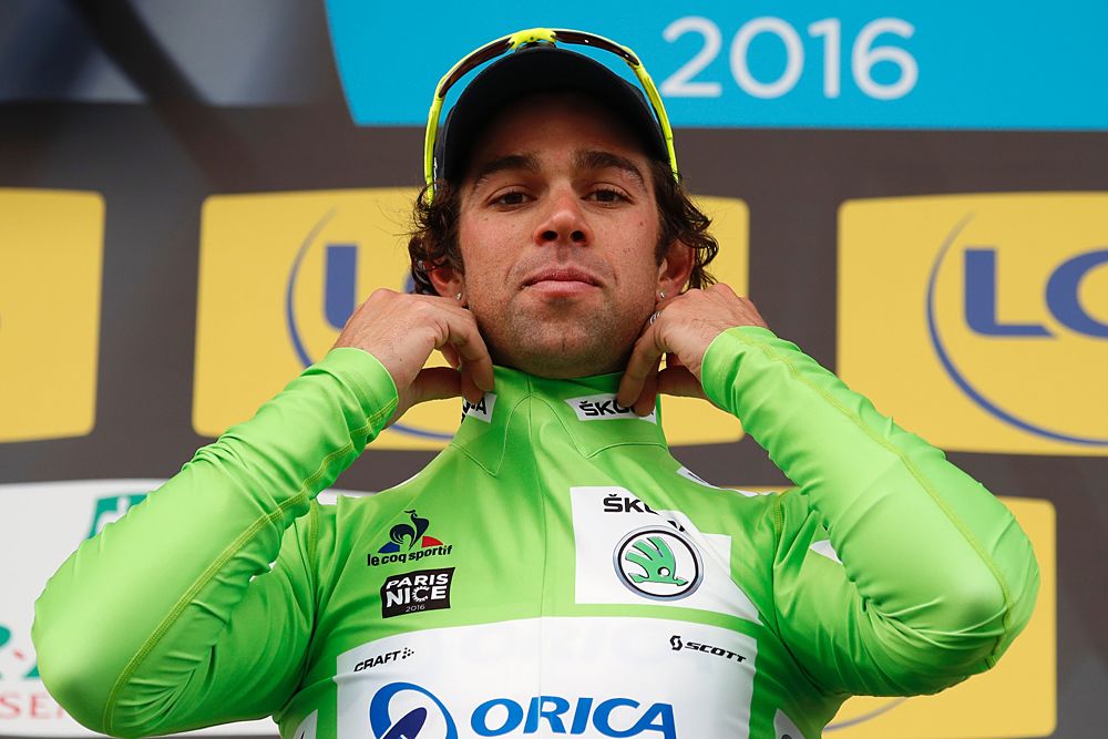 Michael Matthews (Orica-GreenEdge) is also in the points jersey at Paris-Nice