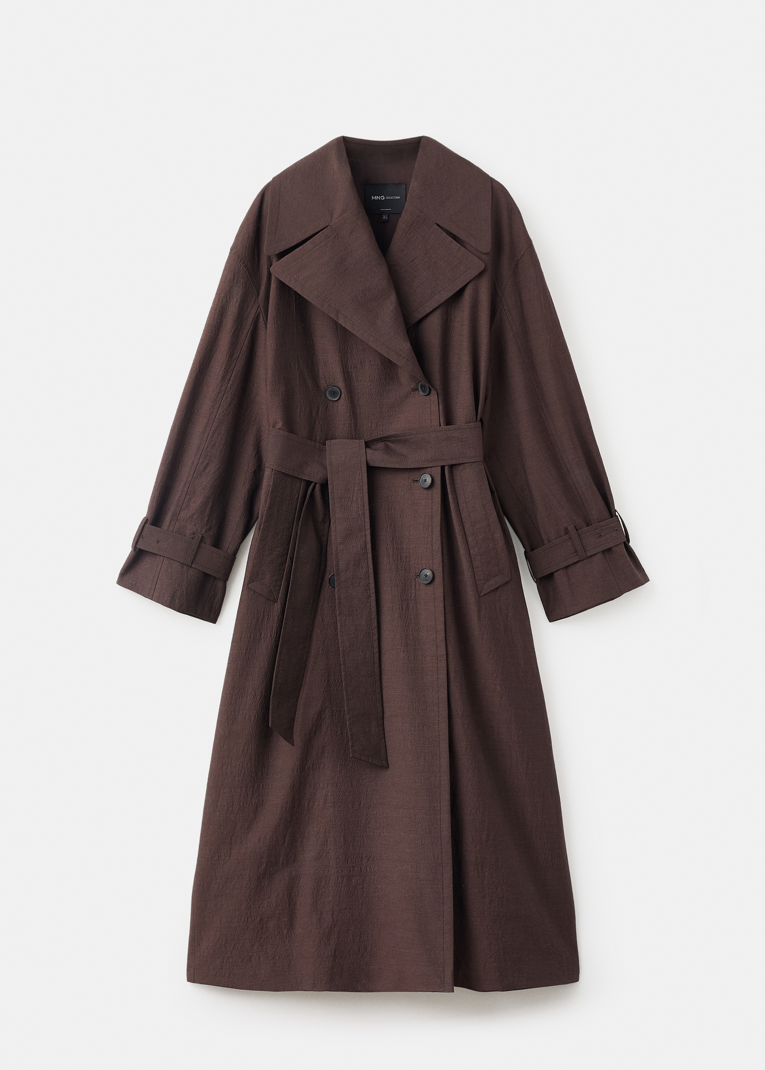Long Virgin Wool Trench Coat - Women | Mango United Kingdom