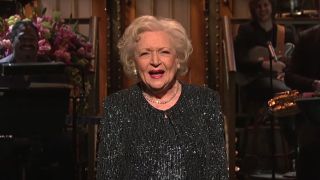 Betty White on SNL in 2013