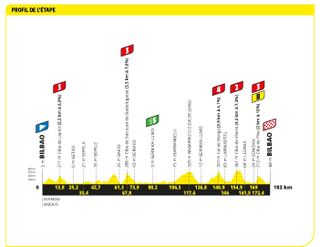 Tour de France 2023 stage 1 profile