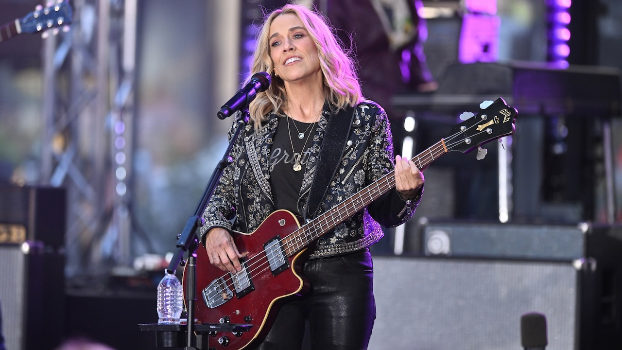 Sheryl Crow performs on NBC's &amp;quot;Today&amp;quot; at Rockefeller Plaza on October 01, 2025 in New York City.