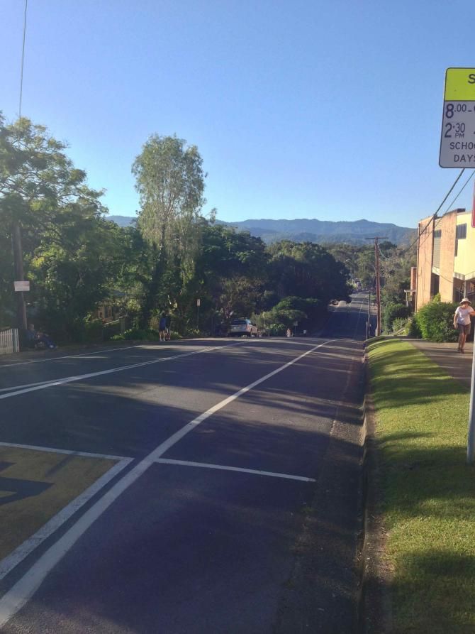 The NRS men would miss out on hauling down this steep section of the course heading to the finish line