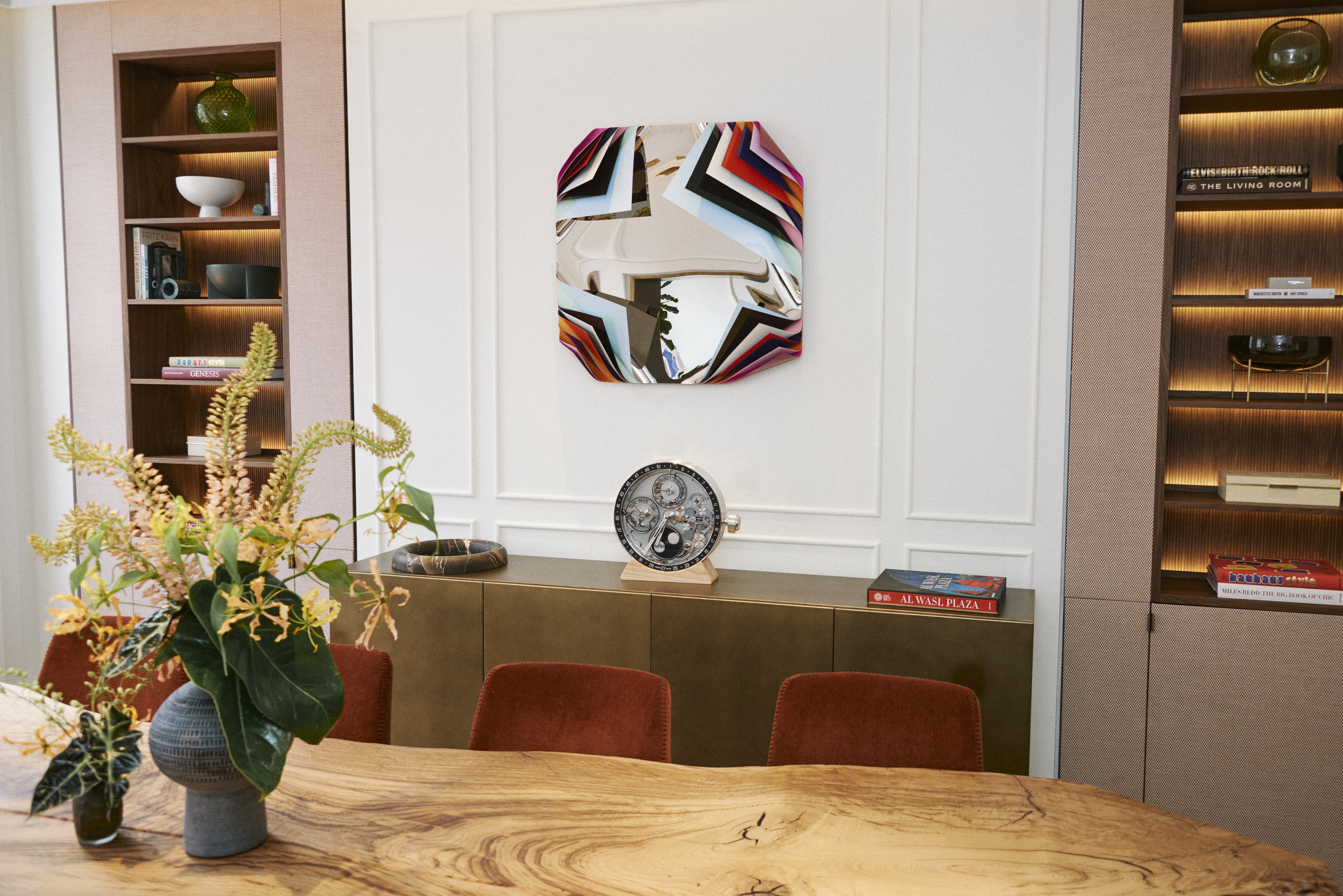 Audemars Piguet. Metal Box (Montevideo), 2024, by Jim Lambie, courtesy of the artist and Sadie Coles HQ’