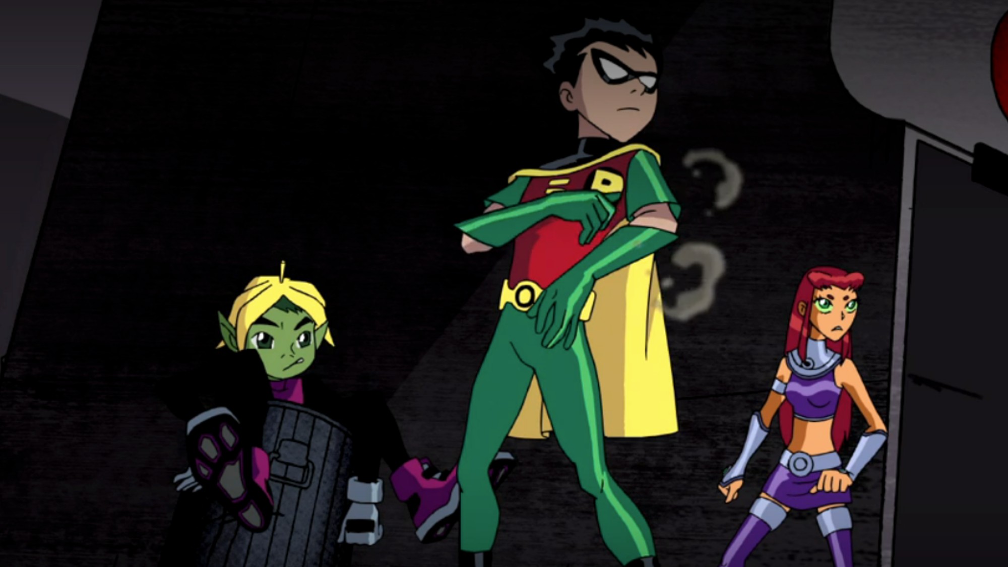 The Teen Titans looking tough
