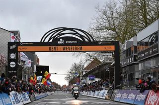 The Gent-Wevelgem finish line