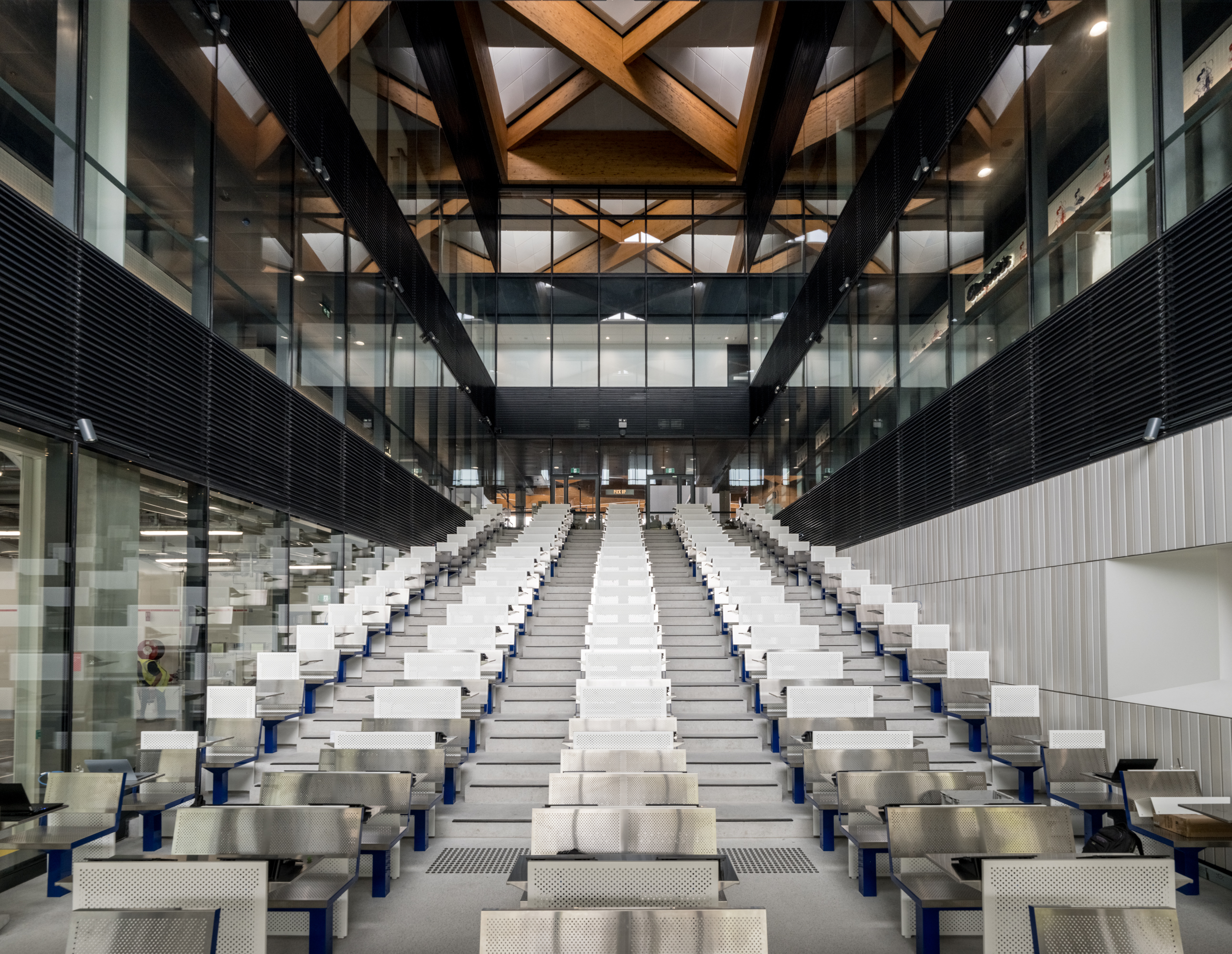 view of Sydney_Fish_Market and its dramatic timber roof
