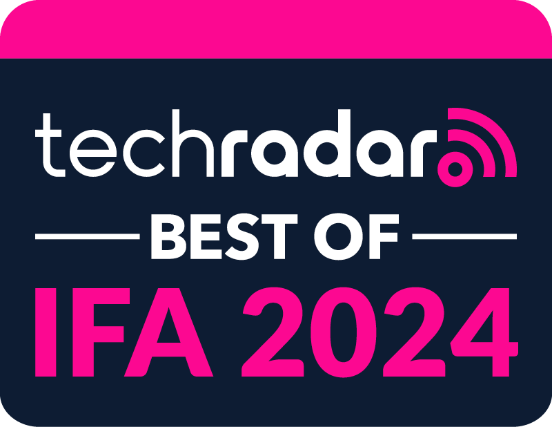 a badge saying TechRadar Best of IFA 2024