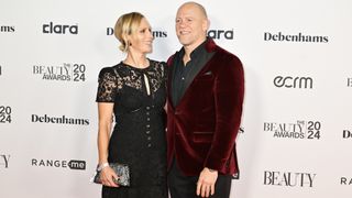 Zara Tindall and Mike Tindall attend the 2024 Beauty Awards