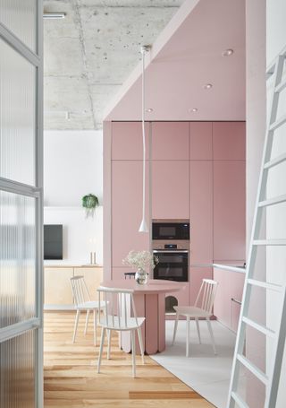 A pink pantry