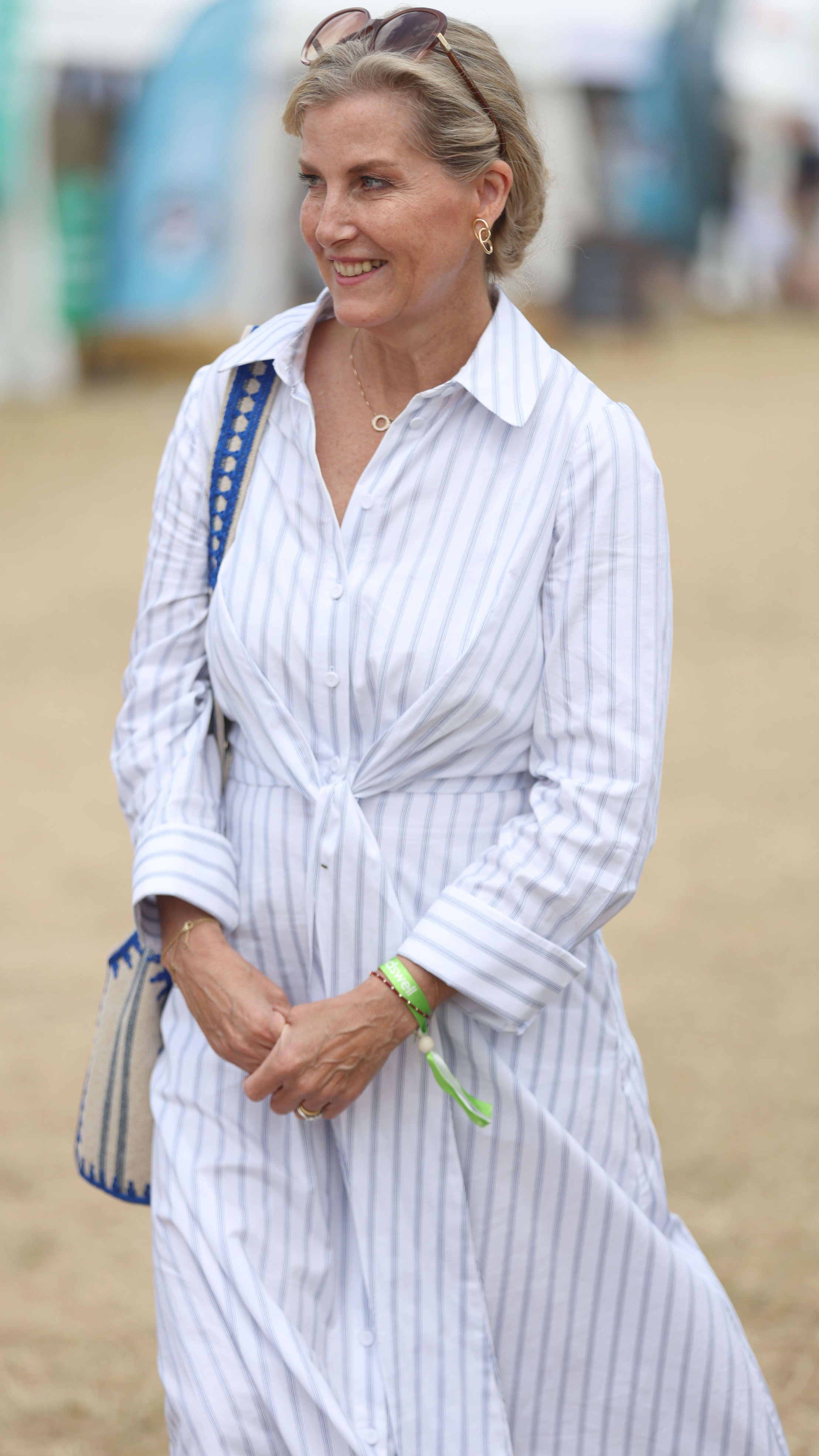 Duchess Sophie smiles as she attends Groundswell Regenerative Agriculture Festival