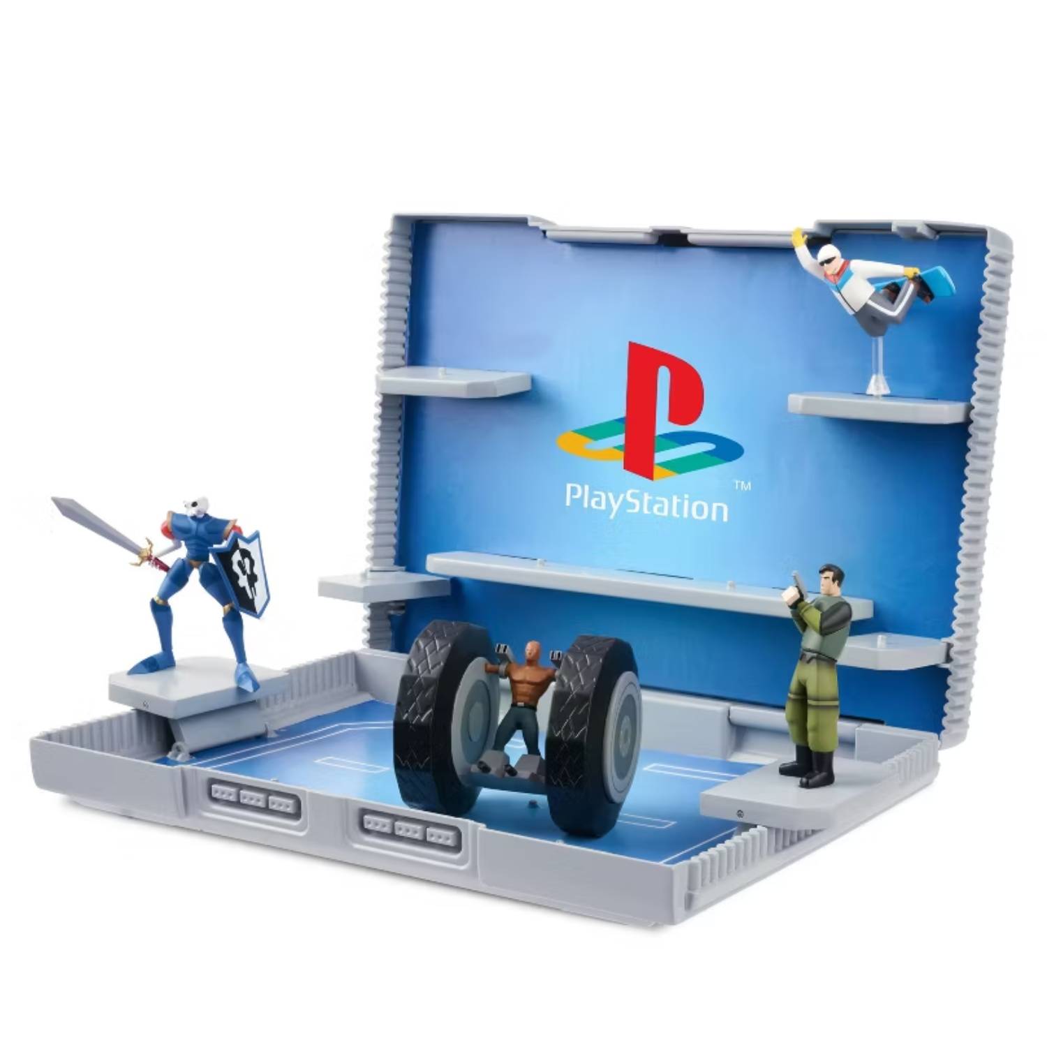 Official image of the Console Heroes PlayStation 1 Console Display.