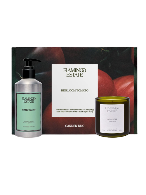 Heirloom Tomato Candle & Hand Soap Gift Set