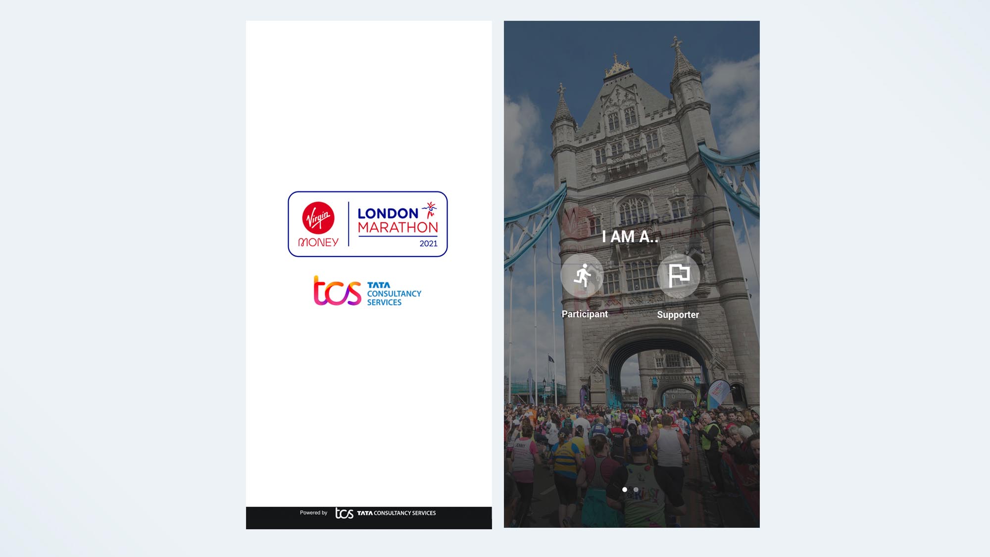 Скриншот из приложения Virgin Money London Marathon