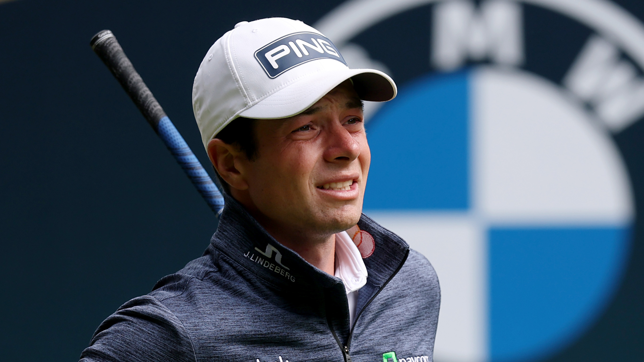 Viktor Hovland at the BMW PGA Championship