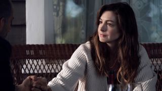 Anne Hathaway as Rebekah Neumann in WeCrashed