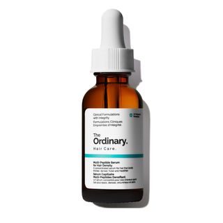 Product shot of The Ordinary Multi-Peptide Serum for Hair Density, one of the Marie Claire UK Hair Awards 2024 winners 