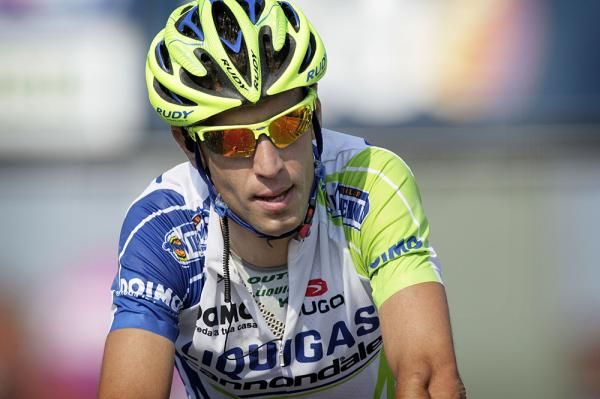 Vincenzo Nibali (Liquigas-Cannondale) took 8th.