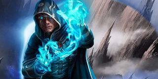 Jace casts a spell in Magic: The Gathering