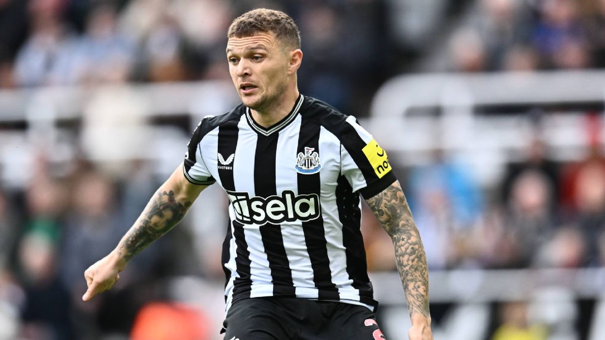 Kieran Trippier of Newcastle United during a Premier League match 