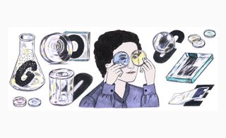 Marga Faulstich’s 103rd birthday doodle