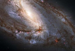 Gorgeous Hubble Photo Shows Stretched-Out Galaxy